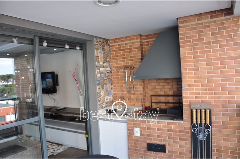 Zen- Ar Condicionado, churrasqueira e Garagem i56B