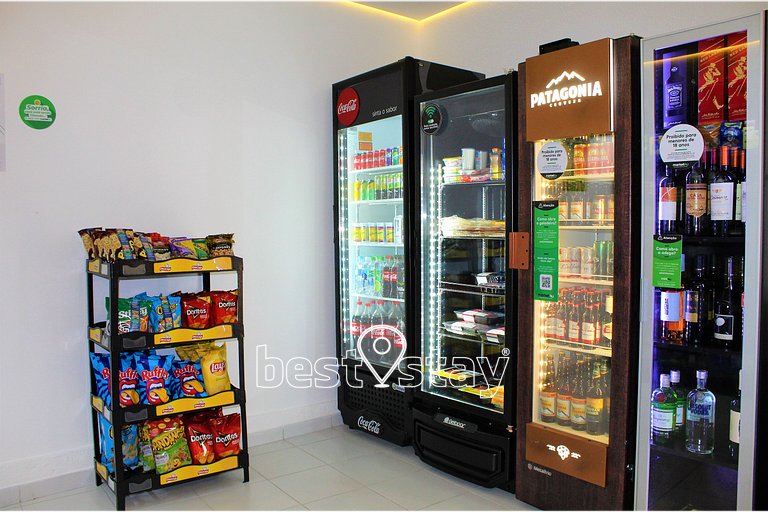 i164A - Studio, Condomínio Clube, Garagem Gratuita