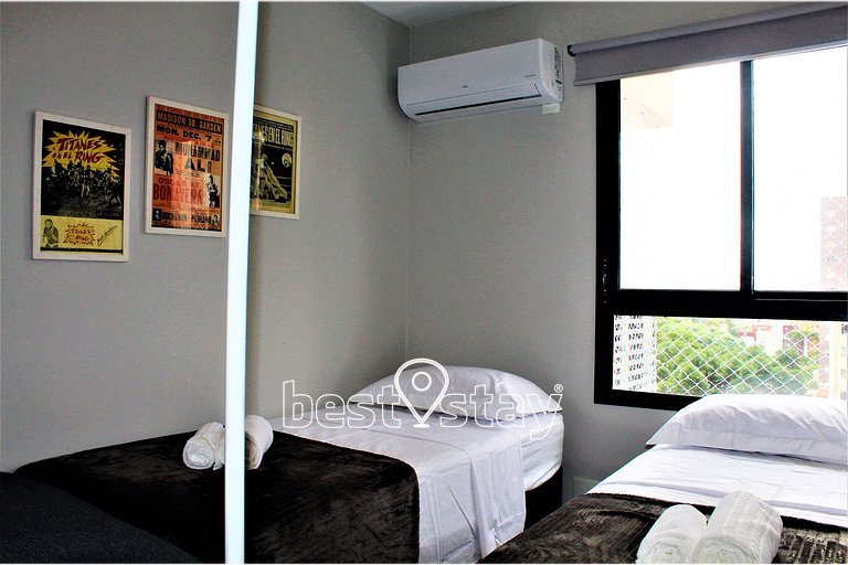 i095A- ACHOU! - 2 Quartos, Varanda e Garagem
