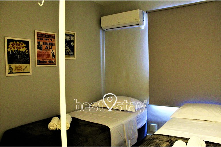 i095A- ACHOU! - 2 Quartos, Varanda e Garagem