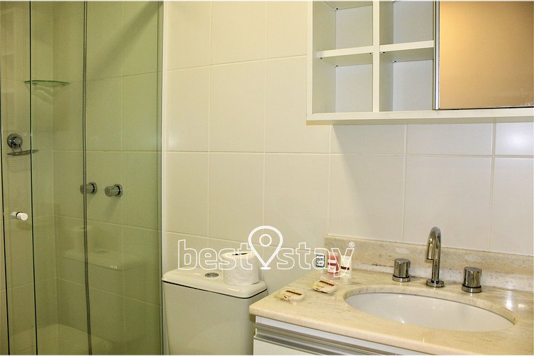 i095A- ACHOU! - 2 Quartos, Varanda e Garagem