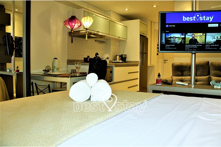 sa1314 - Varanda c/ vista da cidade e garagem