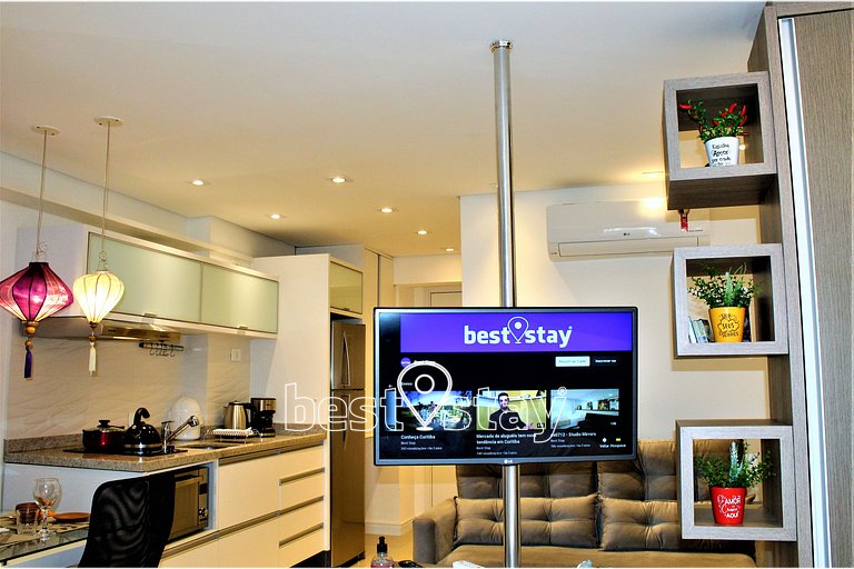 sa1314 - Varanda c/ vista da cidade e garagem