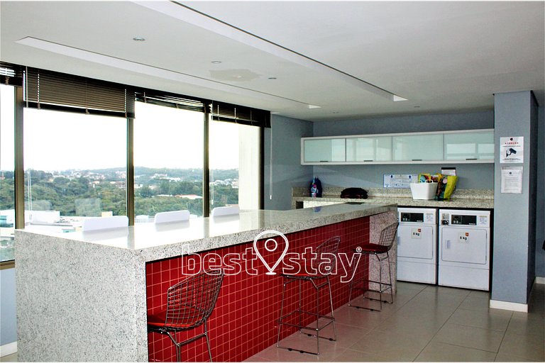 red1903 - Varanda com churrasqueira, 1 garagem