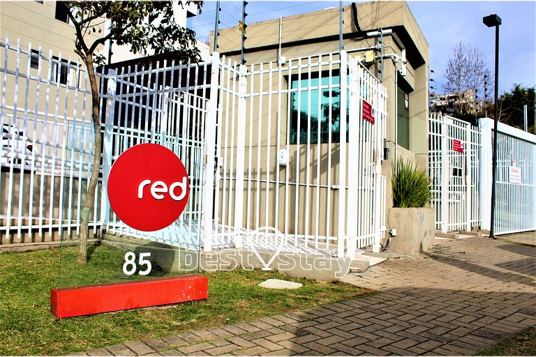red1903 - Varanda com churrasqueira, 1 garagem
