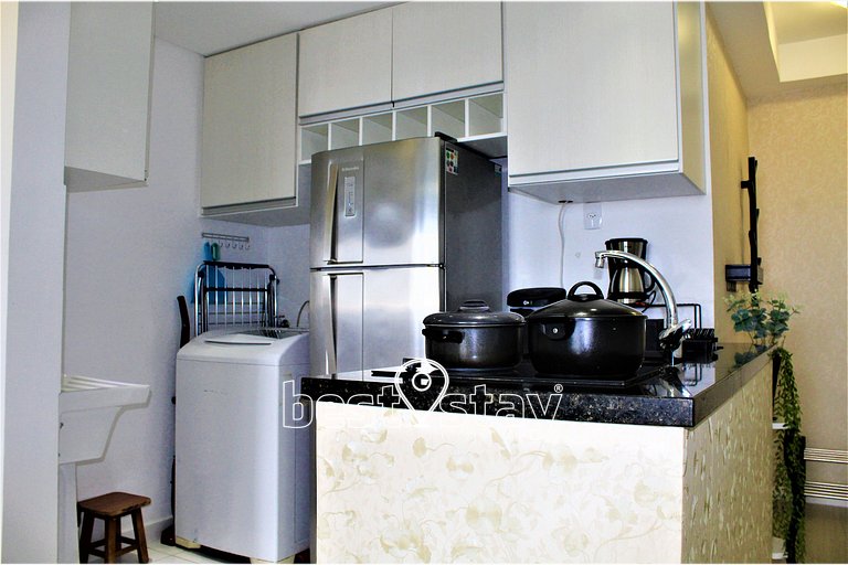 red1903 - Varanda com churrasqueira, 1 garagem