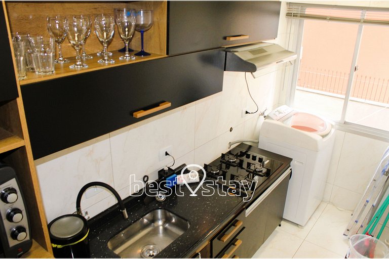 Parc105 - Aconchegante, em localização perfeita