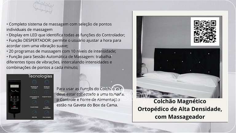 i203A- Studio Luxo, Ar Condicionado e Garagem
