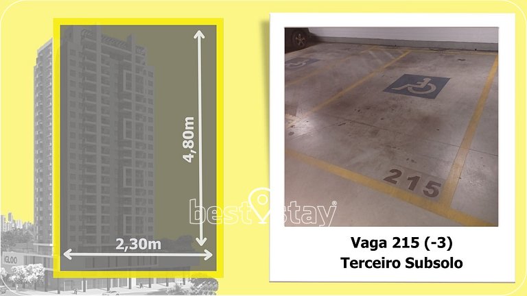 i154A- Sensacional! Ar Condicionado e Garagem