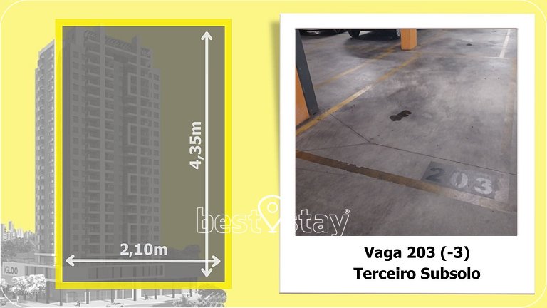 i204A- Completíssimo! Ar Condicionado e Garagem