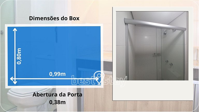 Zen- 1Quarto, Varanda/Churrasqueira, Garagem i126A