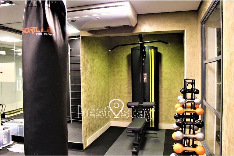 Zen- 1Quarto, Varanda/Churrasqueira, Garagem i126A