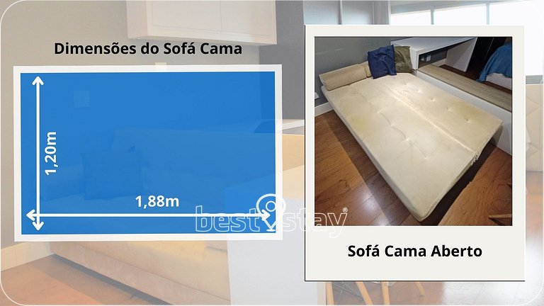 i154A- Sensacional! Ar Condicionado e Garagem