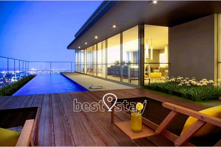 sa1314 - Piscina climatizada, garagem exclusiva