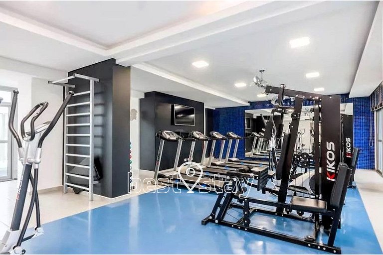 sa1314 - Varanda c/ vista da cidade e garagem