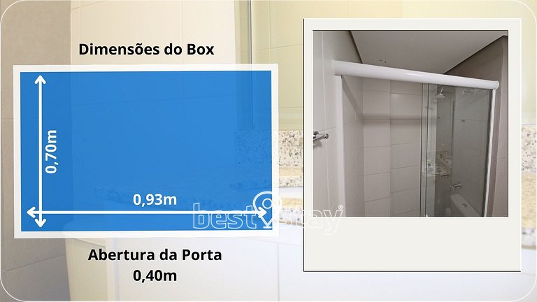 sa2104 - Com vista incrível - Ar Condicionado