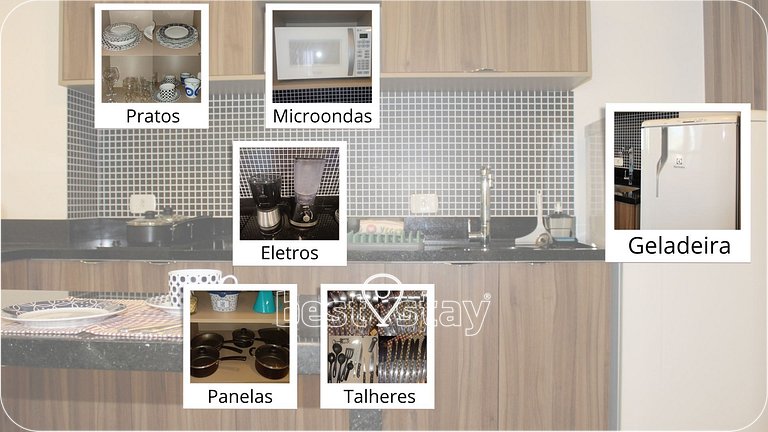 sa1601- Veja esse apartamento - Vista maravilhosa
