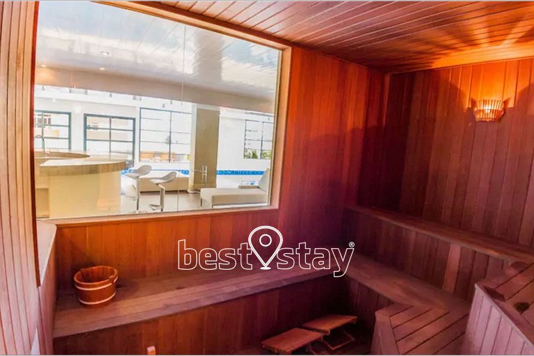 i164A - Studio, Condomínio Clube, Garagem Gratuita