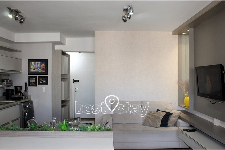i164A - Studio, Condomínio Clube, Garagem Gratuita