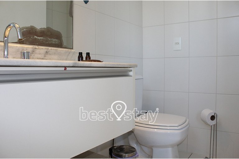 i164A - Studio, Condomínio Clube, Garagem Gratuita
