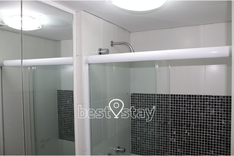Zen- Ar Condicionado, churrasqueira e Garagem i56B