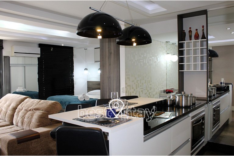 Zen- Ar Condicionado, churrasqueira e Garagem i56B