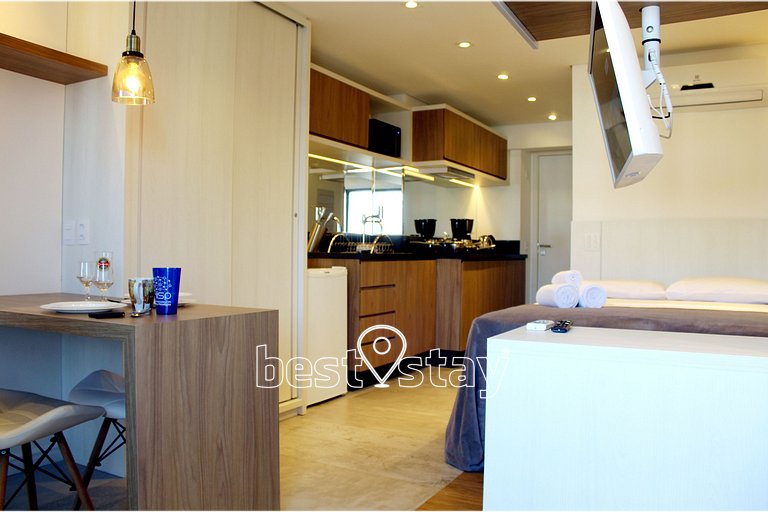 sa1410 - Lindo! Piscina com vista e borda infinita