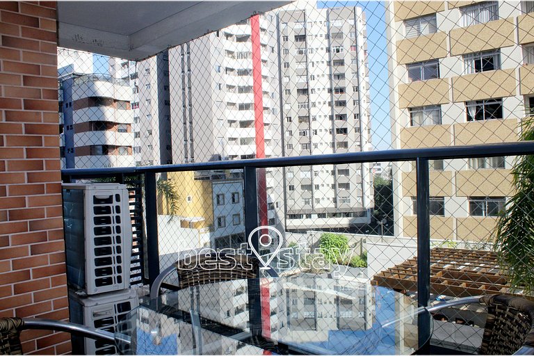 i052A- Lindo apartamento, Garagem e Churrasqueira