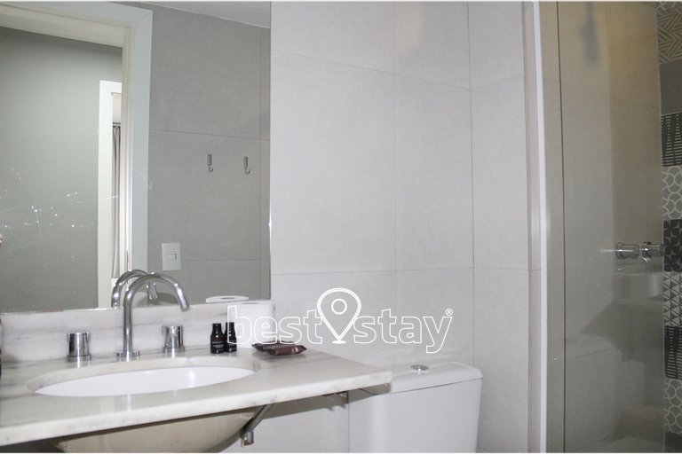 i052A- Lindo apartamento, Garagem e Churrasqueira