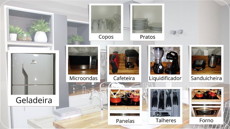i052A- Lindo apartamento, Garagem e Churrasqueira