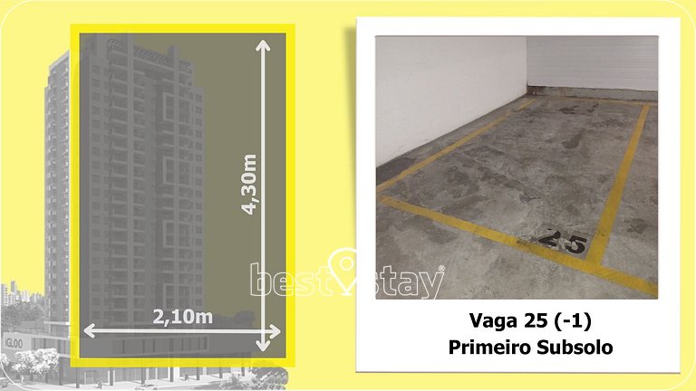 i096B- Belíssimo - Varanda Gourmet e Garagem