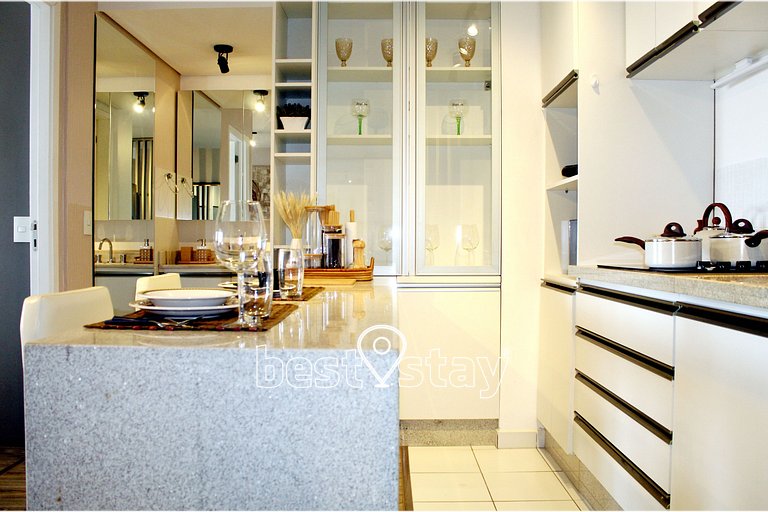 i171A- Luxo e requinte - Churrasqueira e garagem