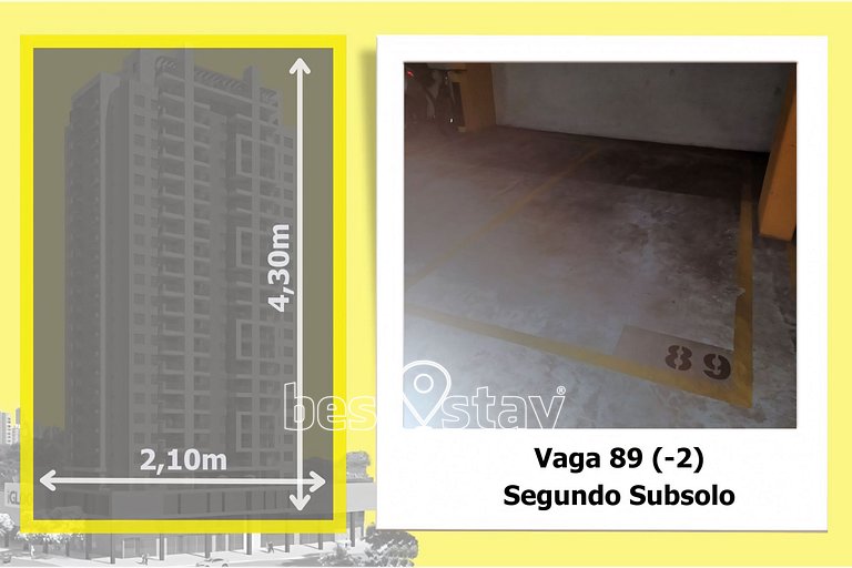 i071A - Aconchegante, churrasqueira e garagem