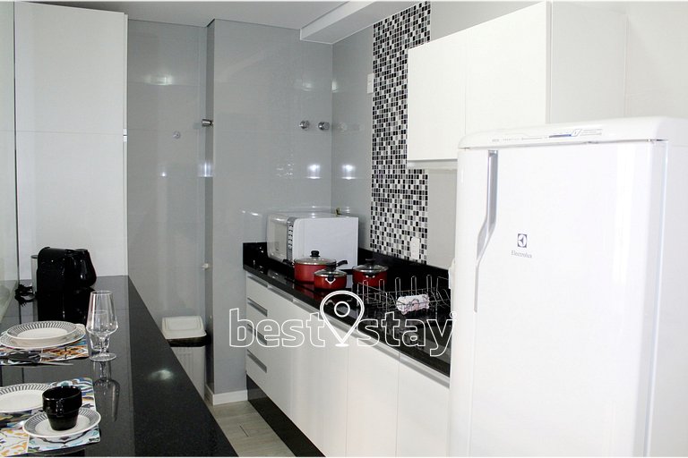 i071A - Aconchegante, churrasqueira e garagem