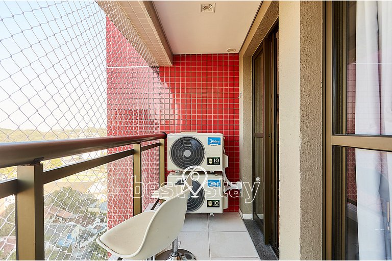 red-1412 Varando Gourmet, garagem, ar condicionado