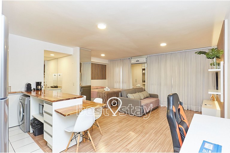 Zen- Ar condicionado, Churrasqueira e Garagem i91B