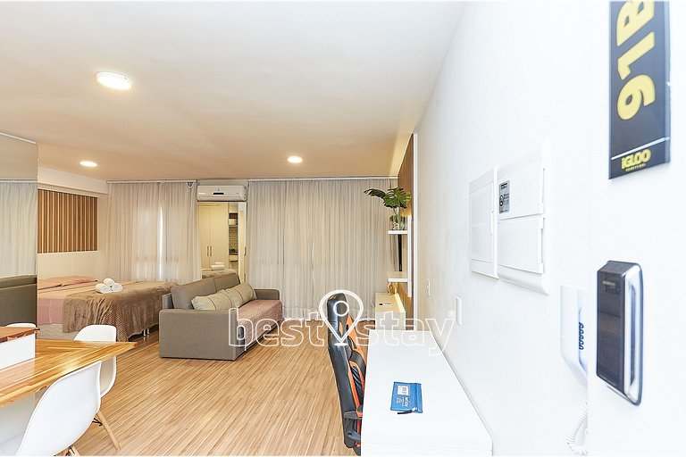 Zen- Ar condicionado, Churrasqueira e Garagem i91B