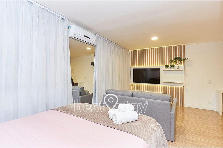 Zen- Ar condicionado, Churrasqueira e Garagem i91B
