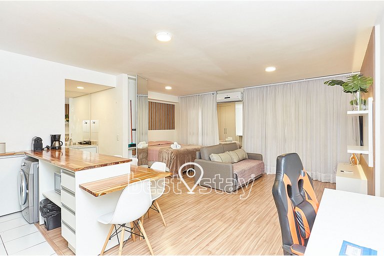 Zen- Ar condicionado, Churrasqueira e Garagem i91B