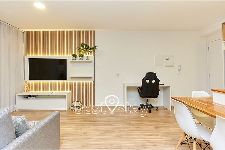 Zen- Ar condicionado, Churrasqueira e Garagem i91B
