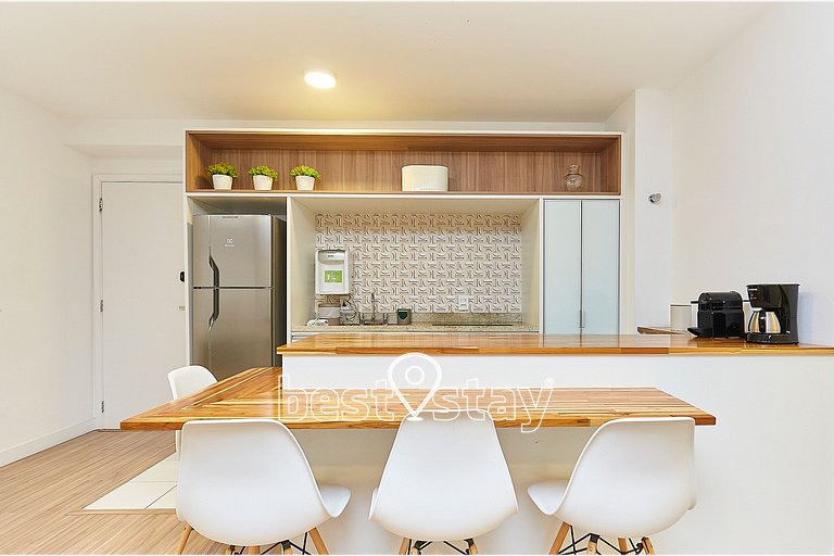 Zen- Ar condicionado, Churrasqueira e Garagem i91B