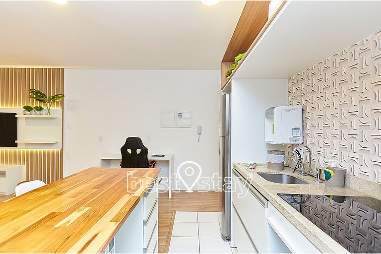 Zen- Ar condicionado, Churrasqueira e Garagem i91B