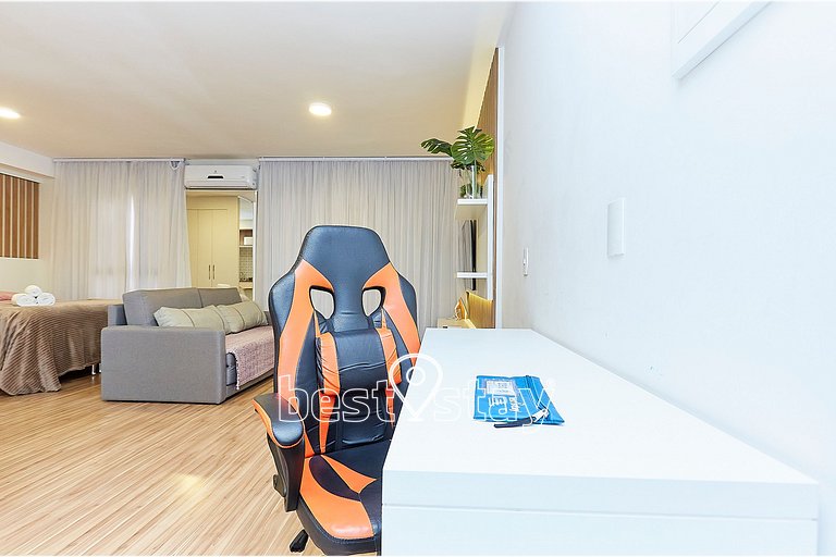Zen- Ar condicionado, Churrasqueira e Garagem i91B