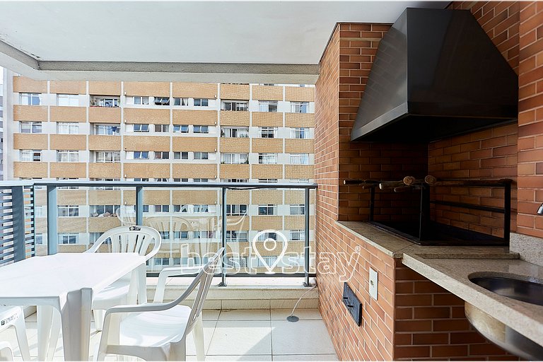 Zen- Ar condicionado, Churrasqueira e Garagem i91B