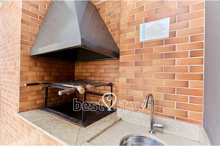 Zen- Ar condicionado, Churrasqueira e Garagem i91B