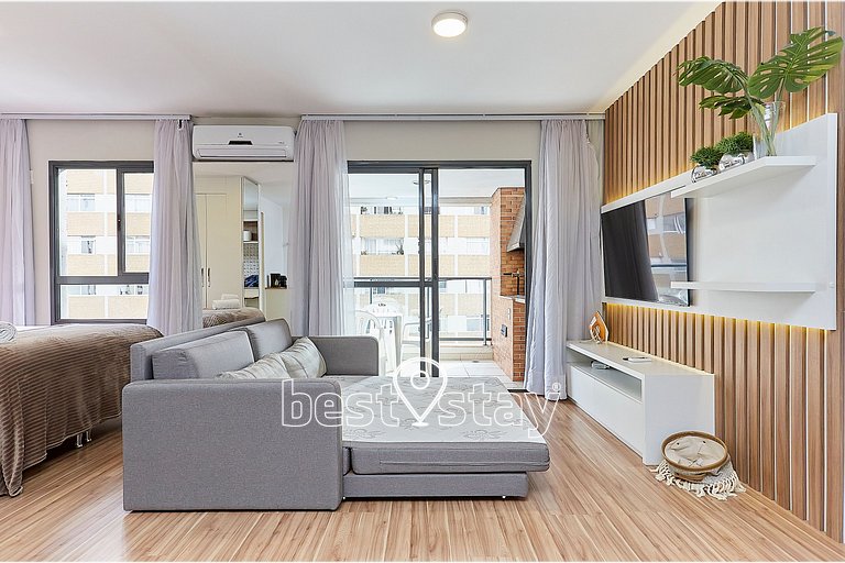 Zen- Ar condicionado, Churrasqueira e Garagem i91B