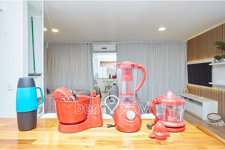 Zen- Ar condicionado, Churrasqueira e Garagem i91B