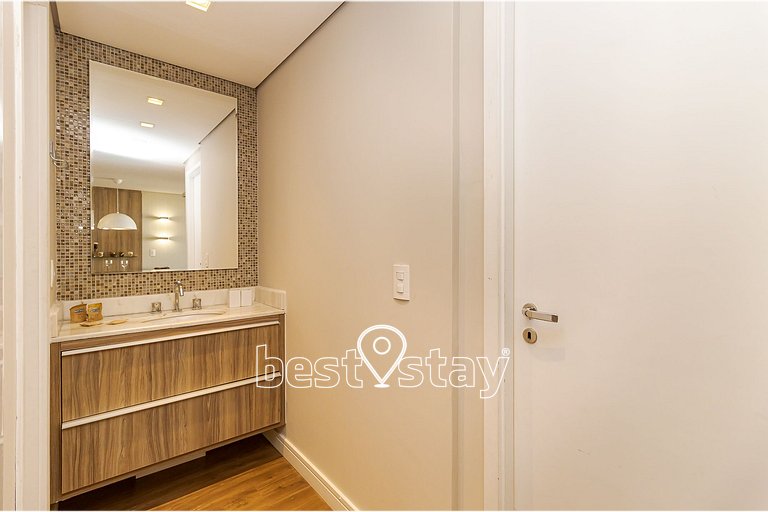 i116A- Bairro nobre, com Garagem e Varanda Gourmet