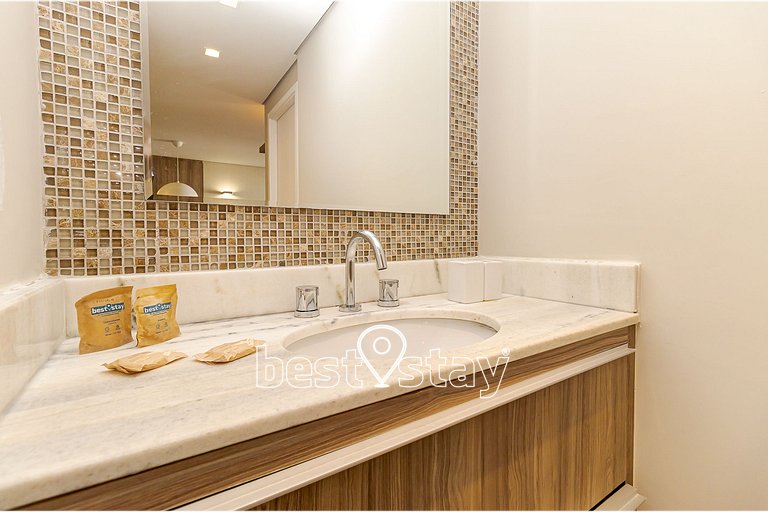 i116A- Bairro nobre, com Garagem e Varanda Gourmet