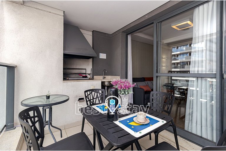 i116A- Bairro nobre, com Garagem e Varanda Gourmet